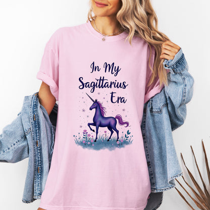 In My Sagittarius Era – Colorful Tee Zodiac Shirt