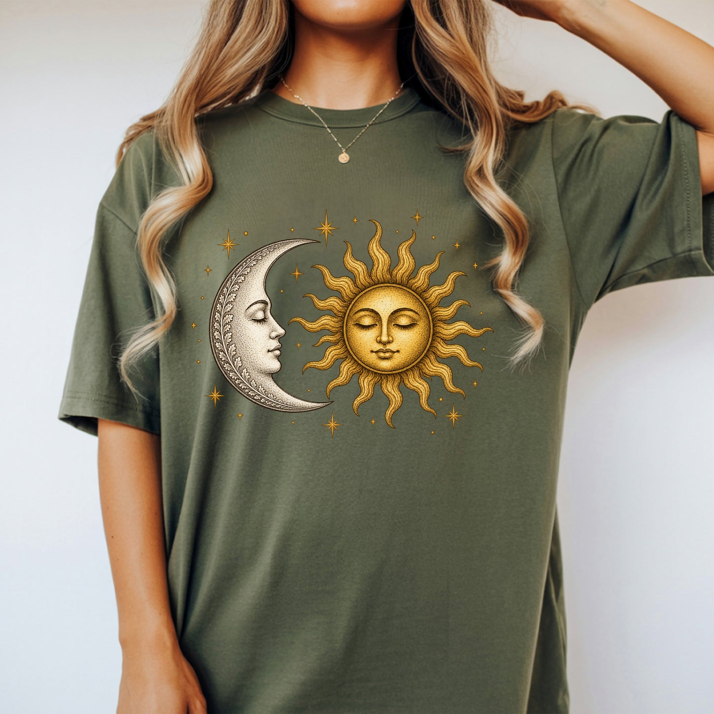 Sun and Moon Shirt | Celestial Boho Graphic Tee
