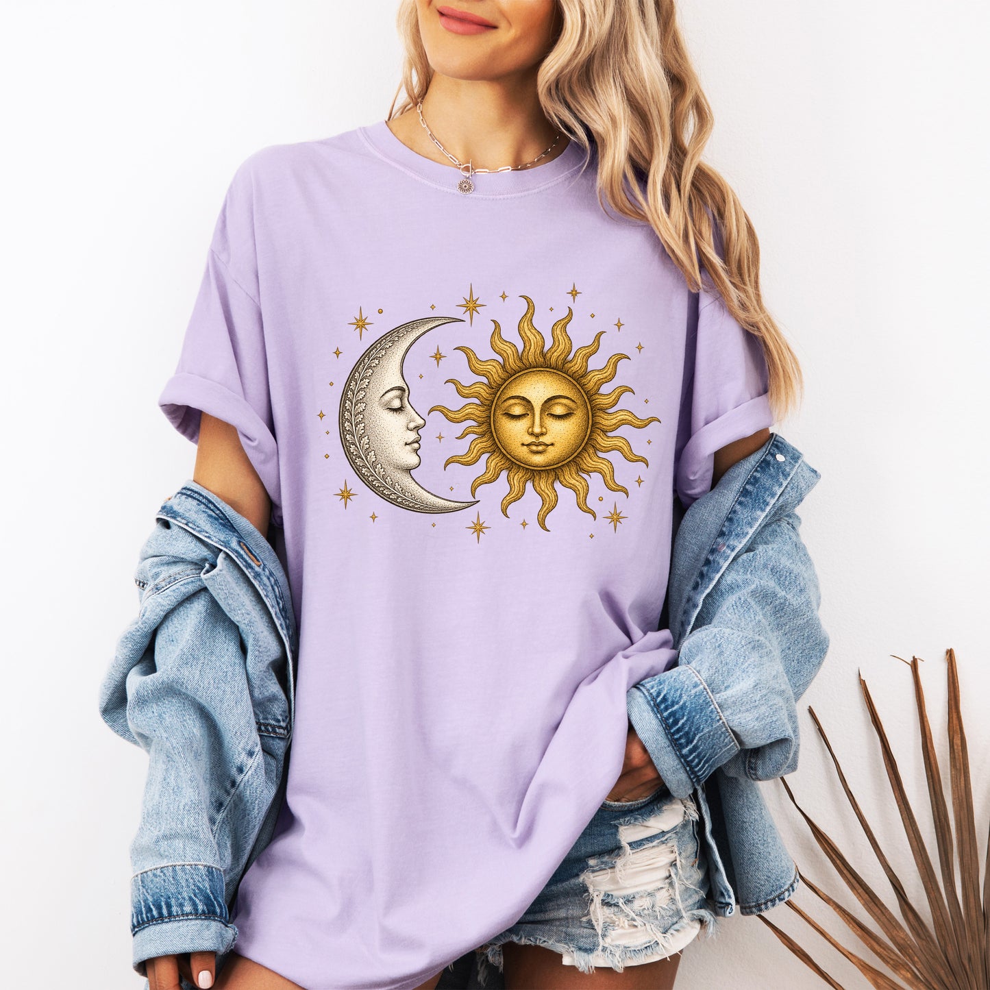 Sun and Moon Shirt | Celestial Boho Graphic Tee