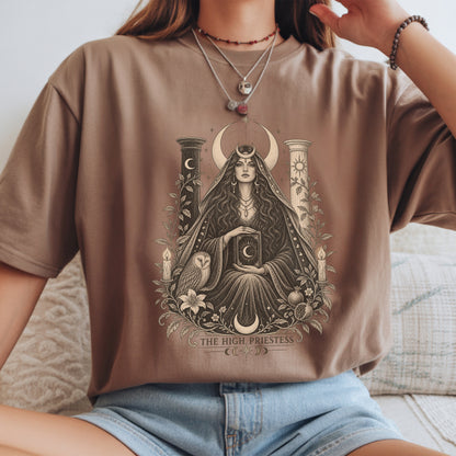 Triple Moon Witch Goddess Boho Unisex T-Shirt