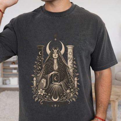 Triple Moon Witch Goddess Boho Unisex T-Shirt