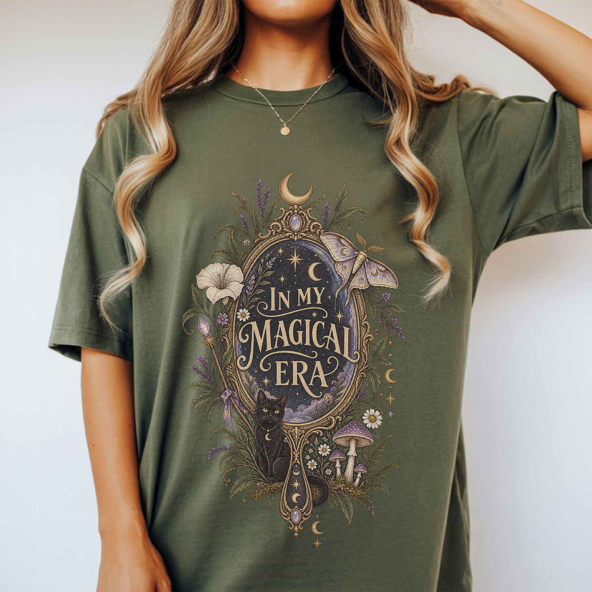 In My Magical Era Unisex T-shirt | Boho Witchy Graphic Unisex Tee