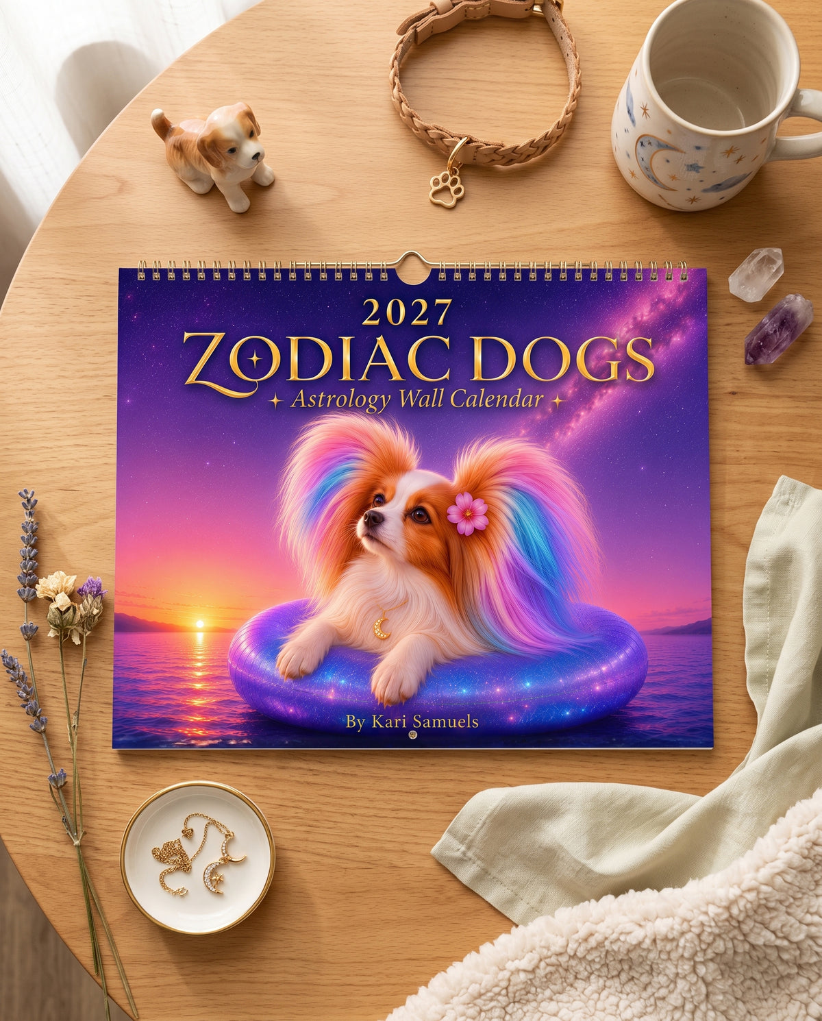 2027 Zodiac Dogs - Funny Canine Astrology Wall Calendar