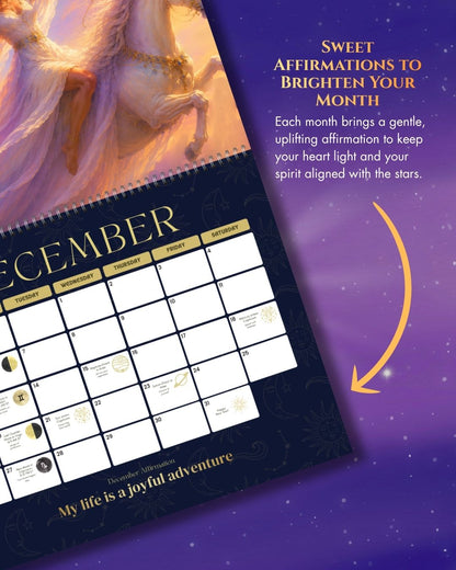 2027 Fantasy Goddess Astrology Wall Calendar