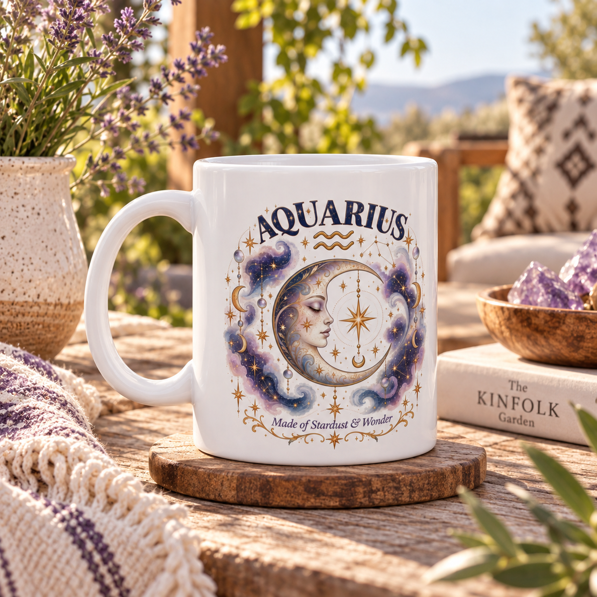 Aquarius Zodiac Mug | Astrology Constellation Coffee Cup