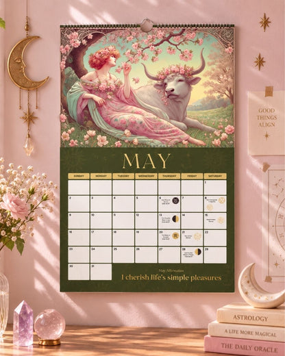2027 Art Nouveau Goddess Astrology Calendar