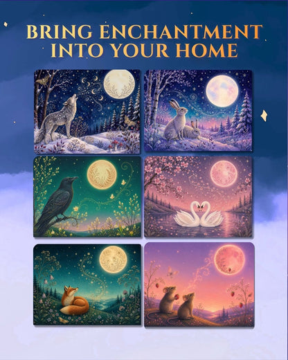 2027 Wildlife Moon Phase Wall Calendar