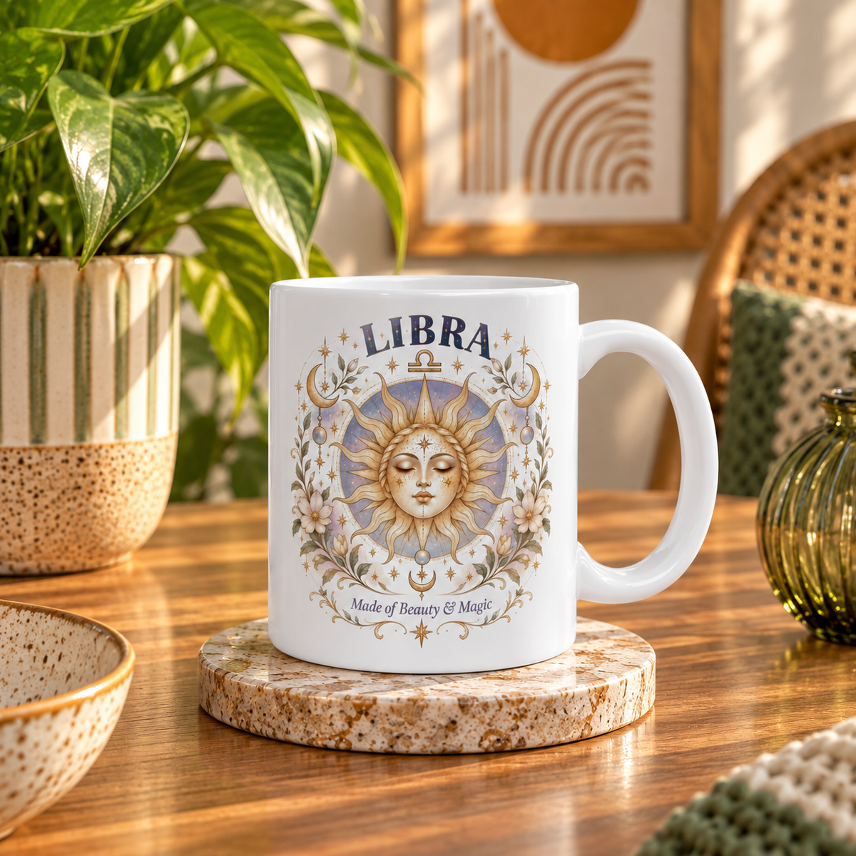 Libra Zodiac Astrology Coffee Mug