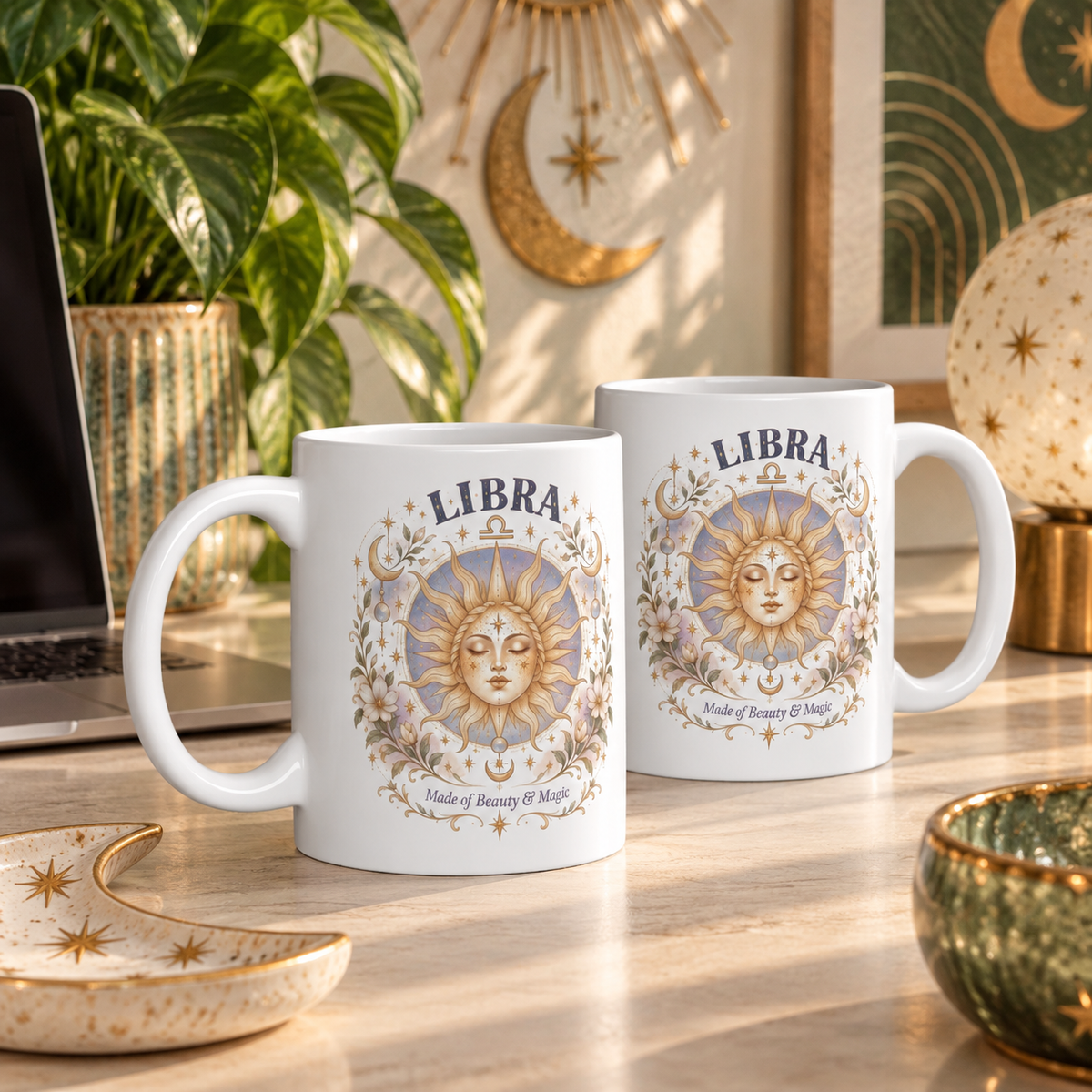 Libra Zodiac Astrology Coffee Mug