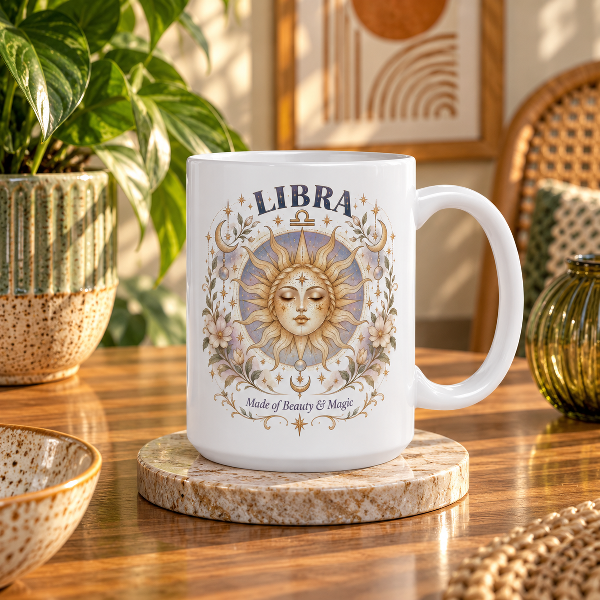 Libra Zodiac Astrology Coffee Mug