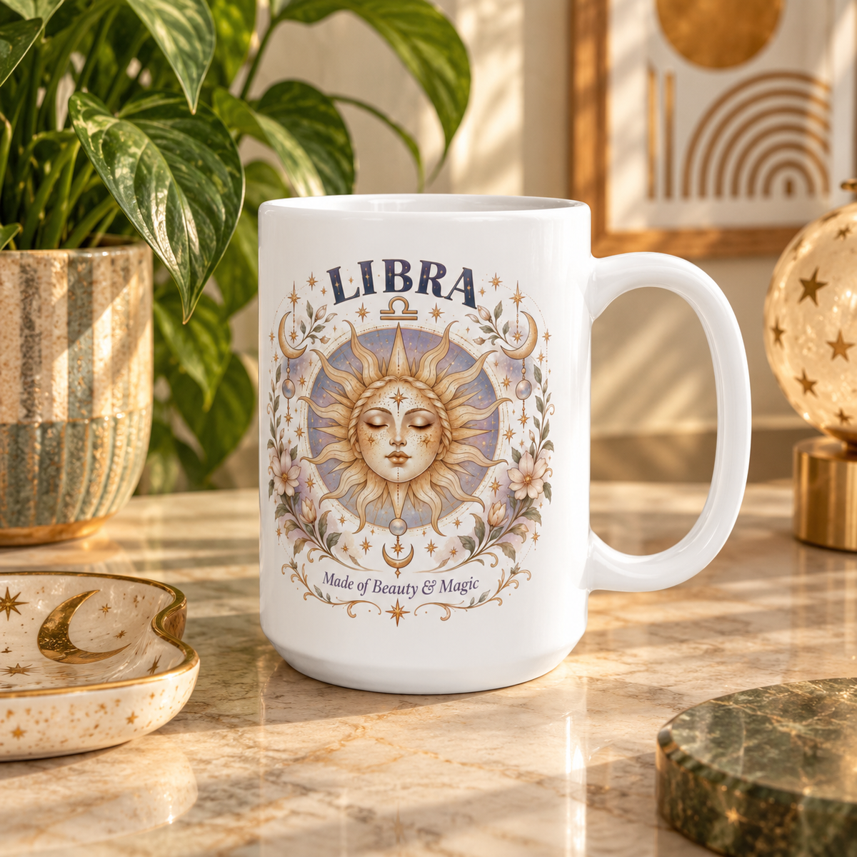 Libra Zodiac Astrology Coffee Mug