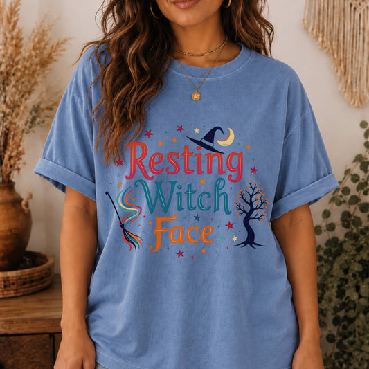 Resting Witch Face -  Funny, Punny & Magical Shirt