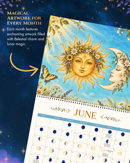 2027 Celestial Dreams Moon Phase Calendar