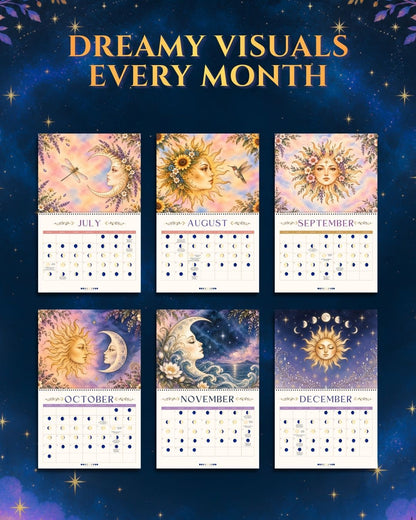 2027 Celestial Dreams Moon Phase Calendar