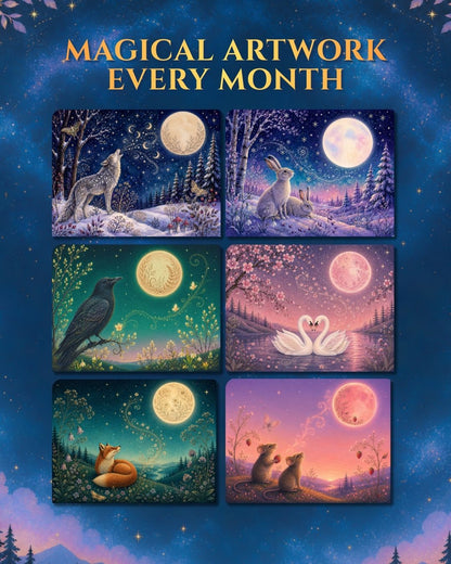 2027 Enchanted Wildlife Calendar | Illustrated Nature & Animal Wall Calendar