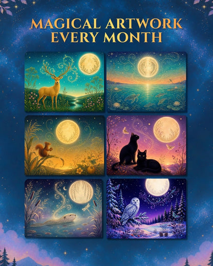 2027 Enchanted Wildlife Calendar | Illustrated Nature & Animal Wall Calendar