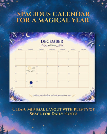 2027 Enchanted Wildlife Calendar | Illustrated Nature & Animal Wall Calendar