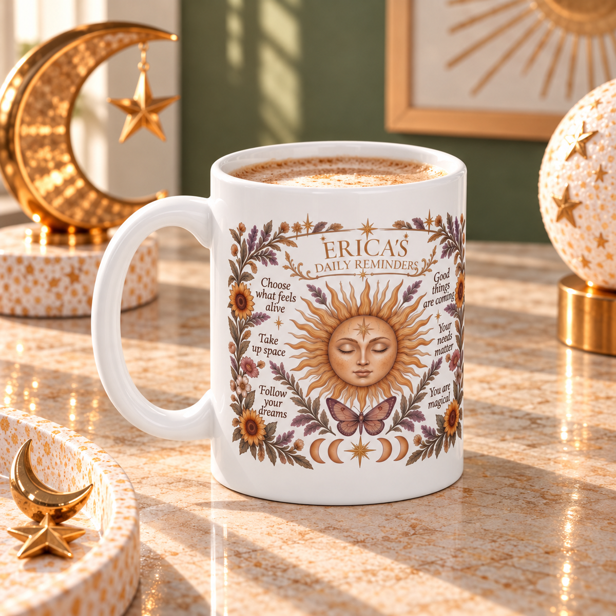 Personalized Self Affirmation Mug