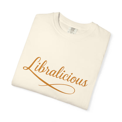 Libralicious – Retro Script Libra Tee