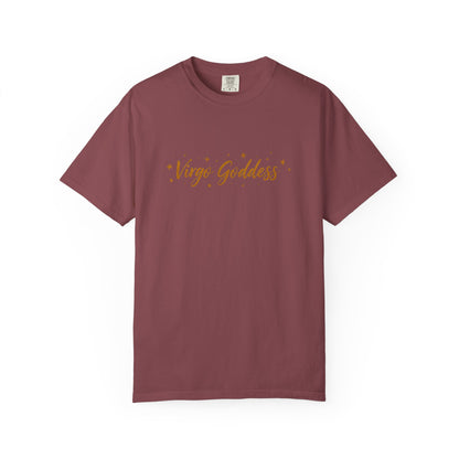 Virgo Goddess – Shimmery Witchy Zodiac Tee