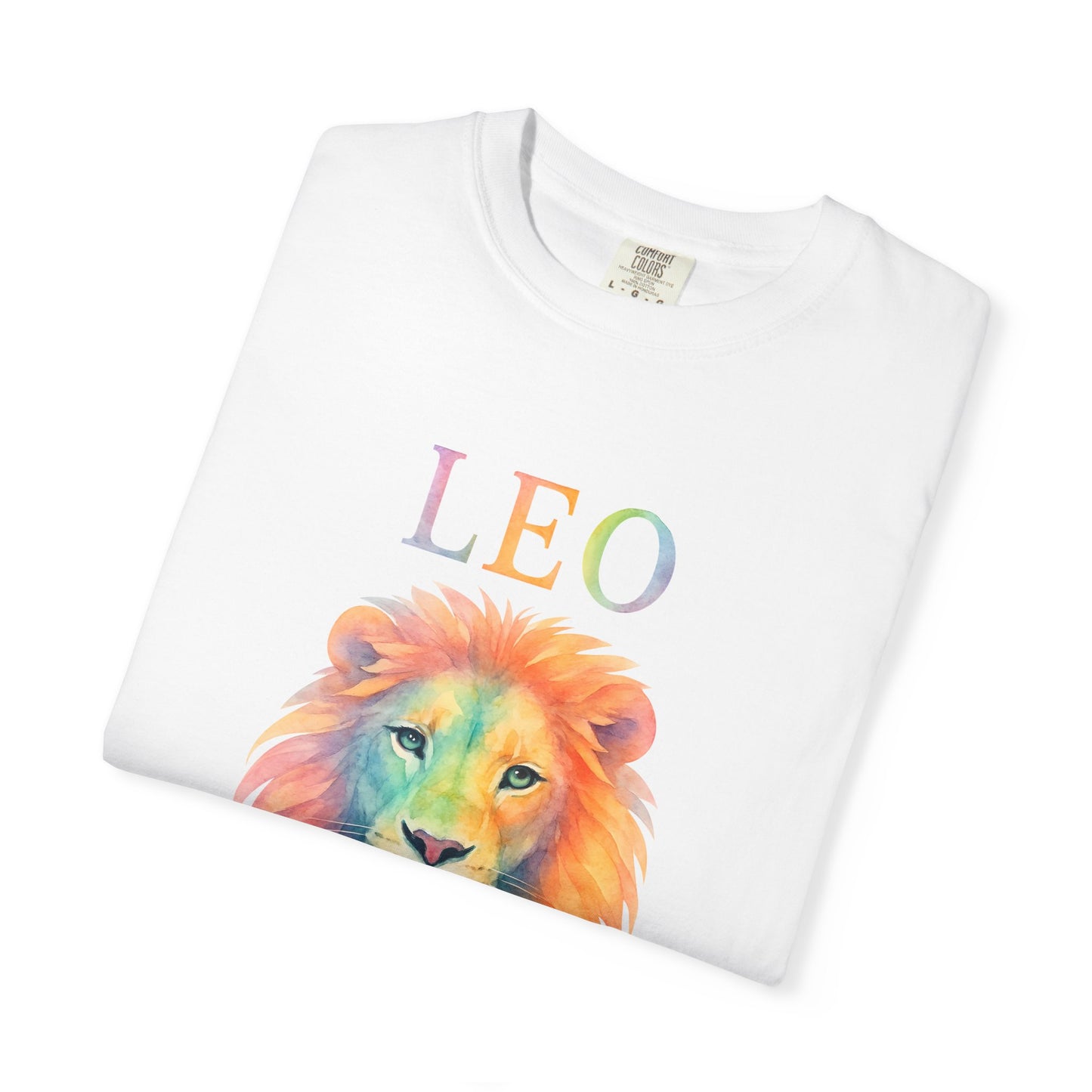 LEO Tee – Colorful Lion Zodiac Shirt