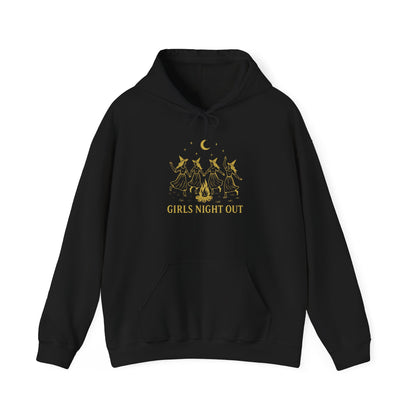 Girls Night Out – Dancing Witches Bonfire Sweatshirt | Unisex Hoodie