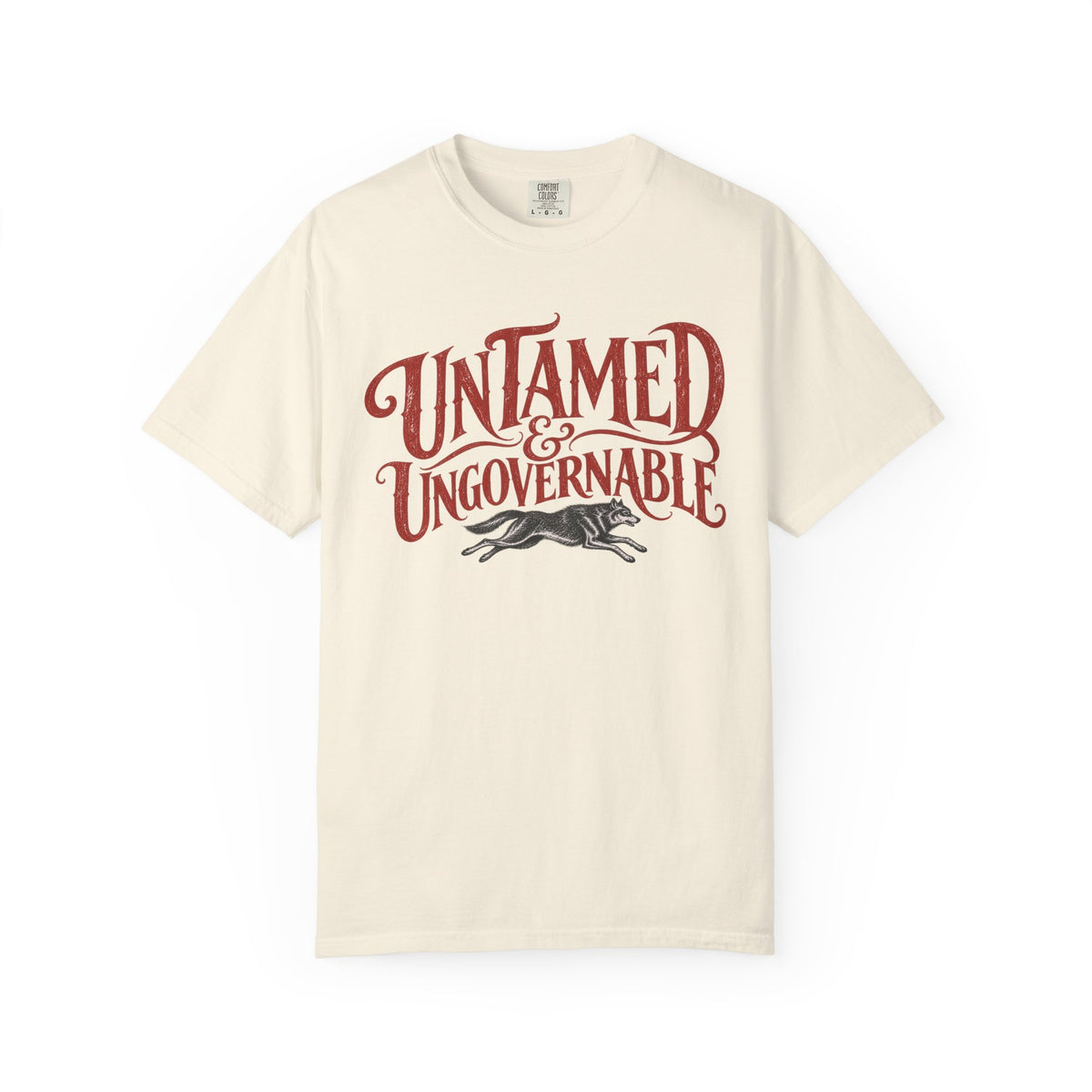 Untamed Ungovernable Vintage Rustic Boho T-Shirt | Witchy Feminist Graphic Tee