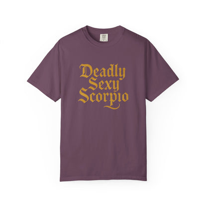 Deadly Sexy Scorpio Tee – Wicked Zodiac Shirt