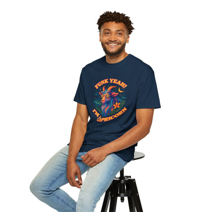 Funk Yeah! I’m a Capricorn – Retro Goat Groove Tee