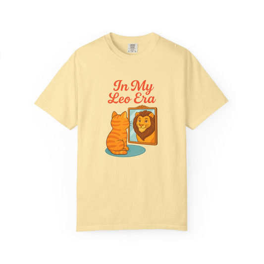 In My Leo Era - Funny Cat and Lion Mirror Tee