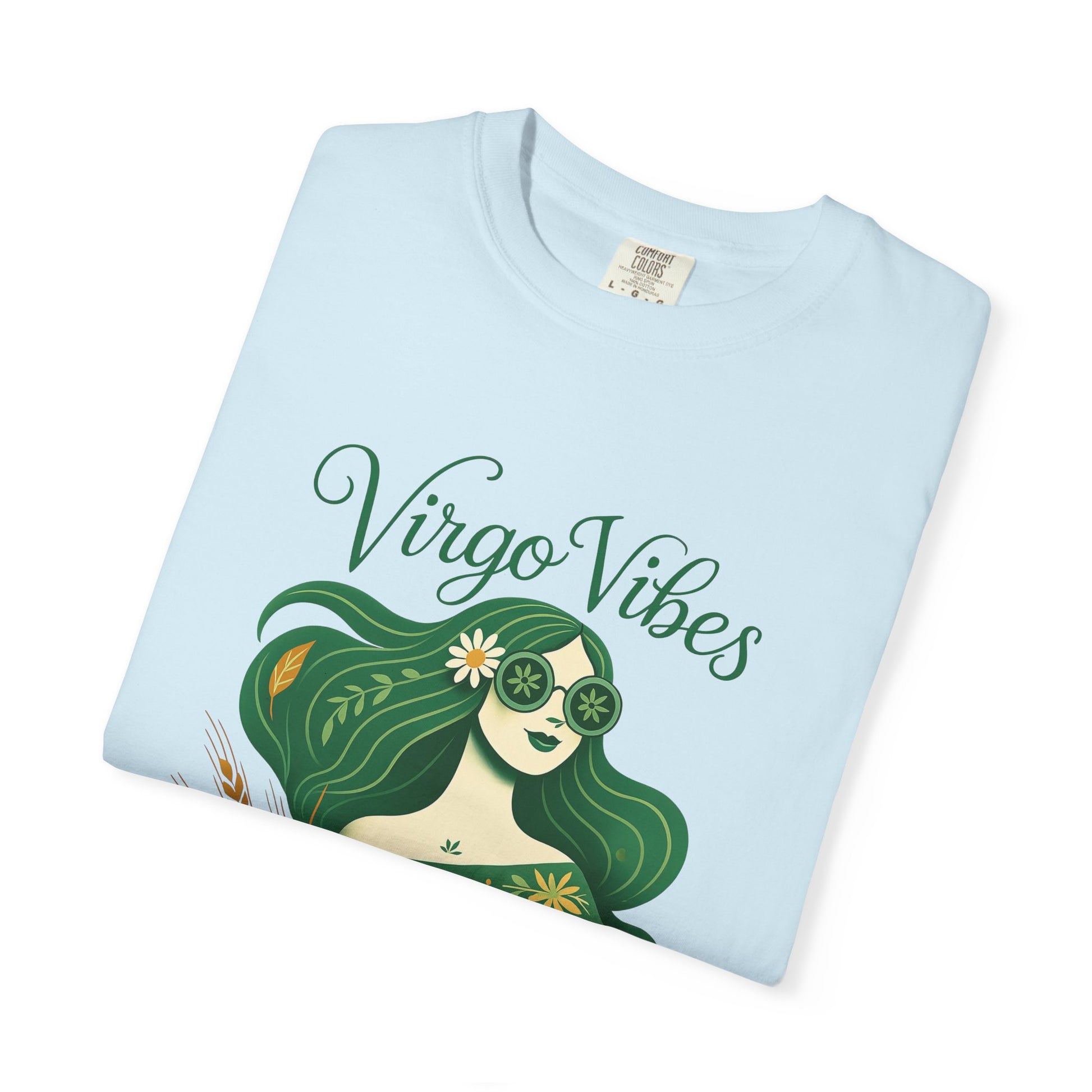 Virgo Vibes Vibrant Tee – Earthy Zodiac Shirt