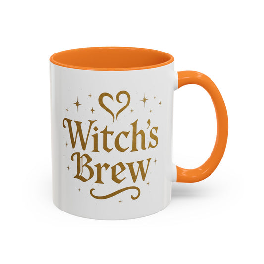 Witch’s Brew – Magical Elixir Mug (11oz & 15oz, Color Accent Options)
