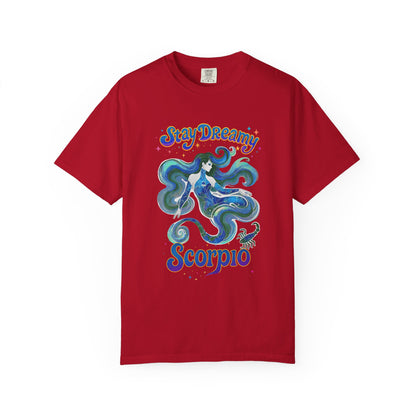 Stay Dreamy Scorpio – Mystical Mermaid Tee for the Celestial Siren