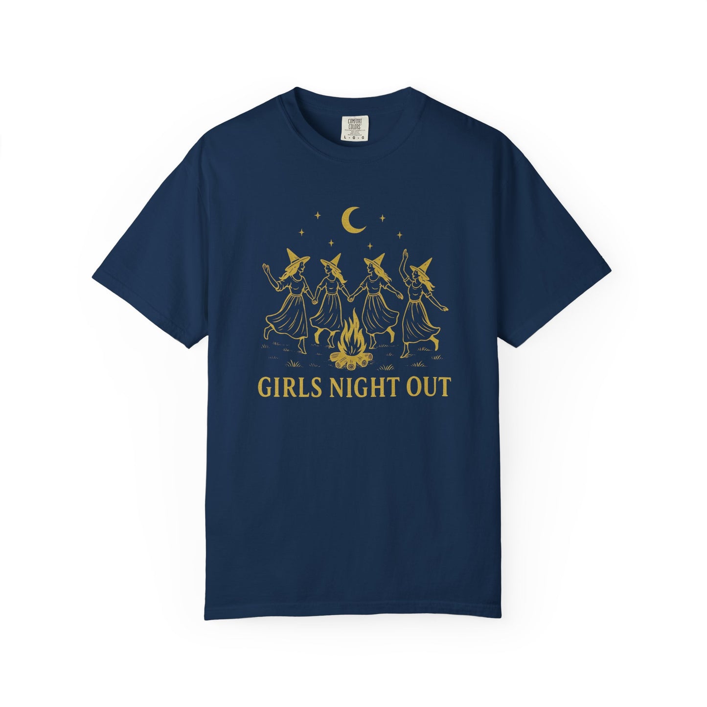 Girls Night Out Witchy Bonfire | Unisex Comfort Colors Tee