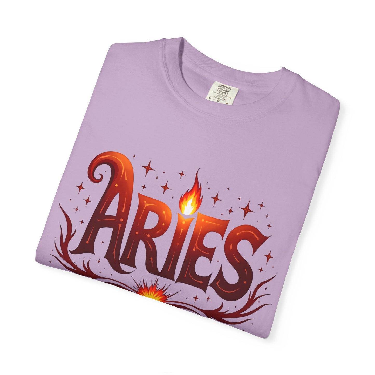 Aries Trailblazing Spirit Tee – Empowering Retro Zodiac Shirt