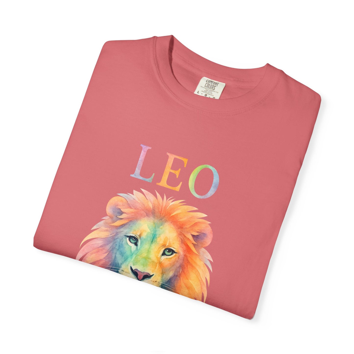 LEO Tee – Colorful Lion Zodiac Shirt