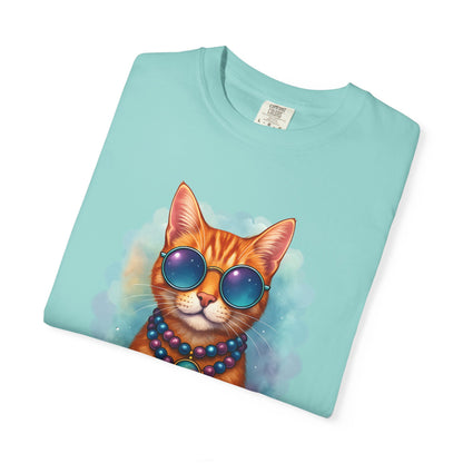 Aquarius – Colorful Cool Cat Zodiac Shirt