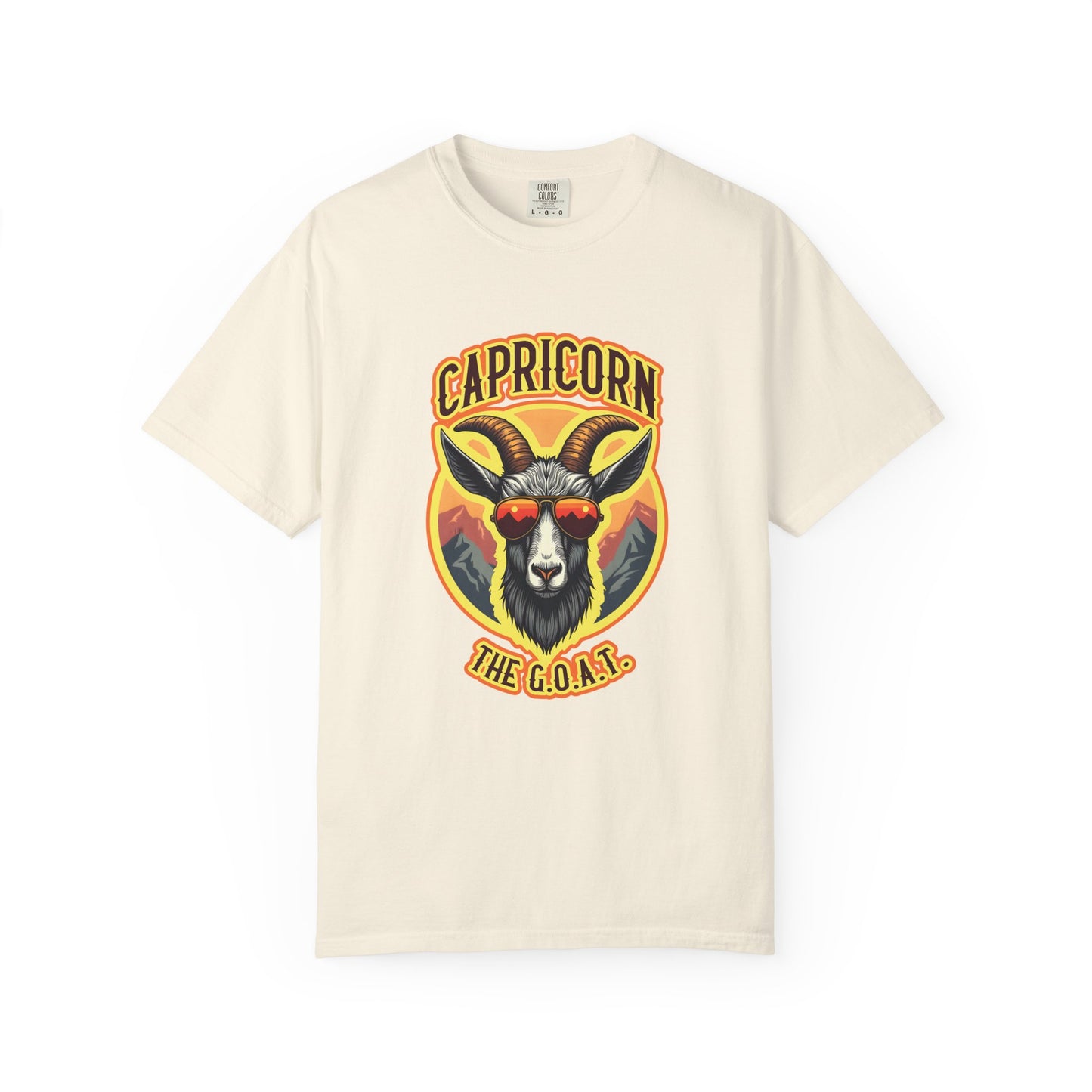 Capricorn The G.O.A.T – Mountain Majesty Zodiac Tee