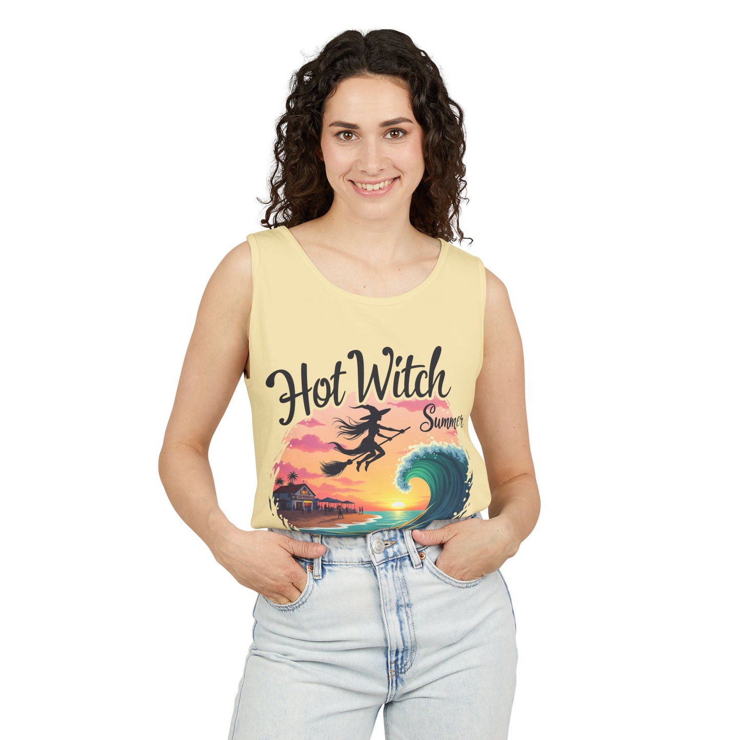 Hot Witch Summer - Beachy Unisex Tank Top
