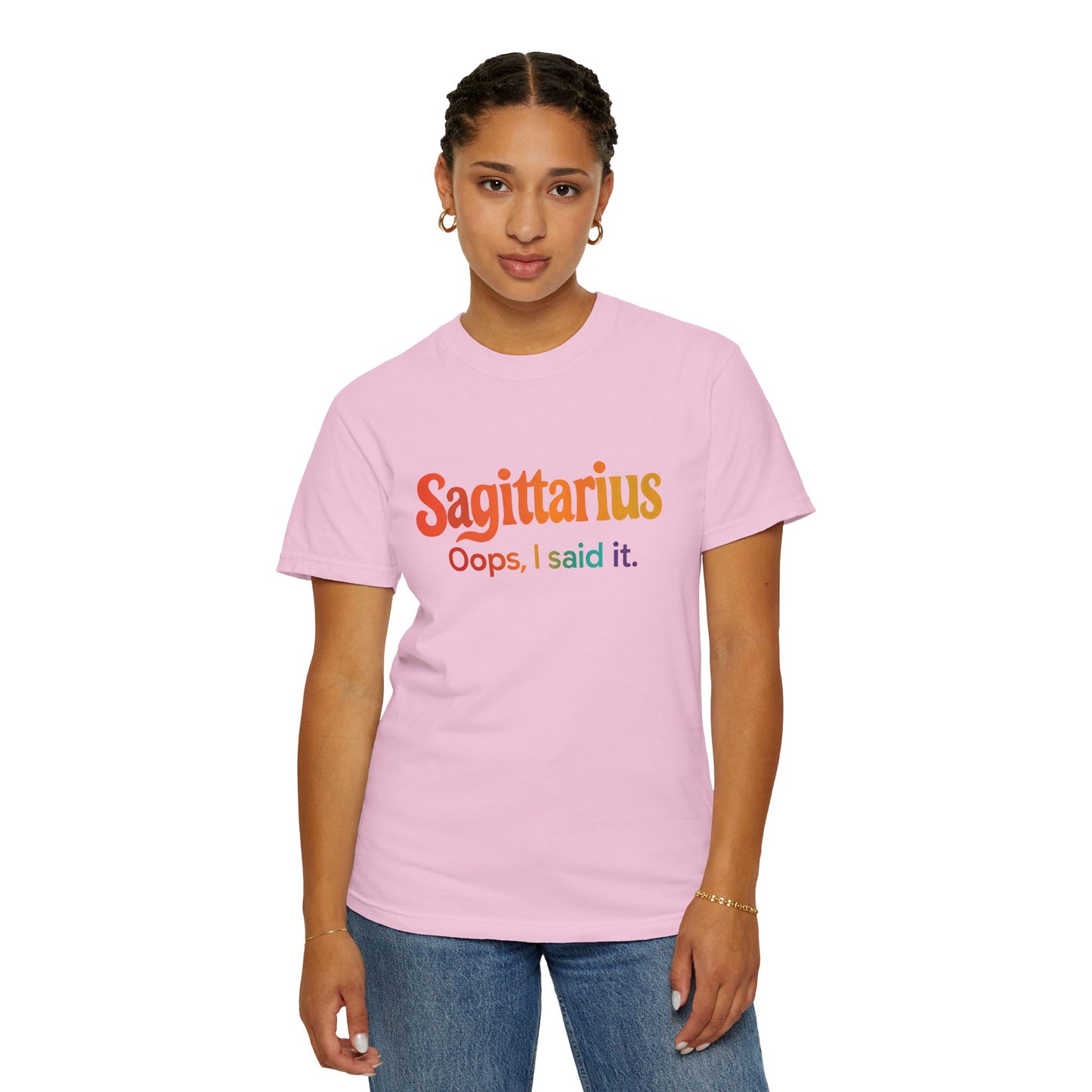Sagittarius Oops, I Said It – Funny Fire Sign Tee