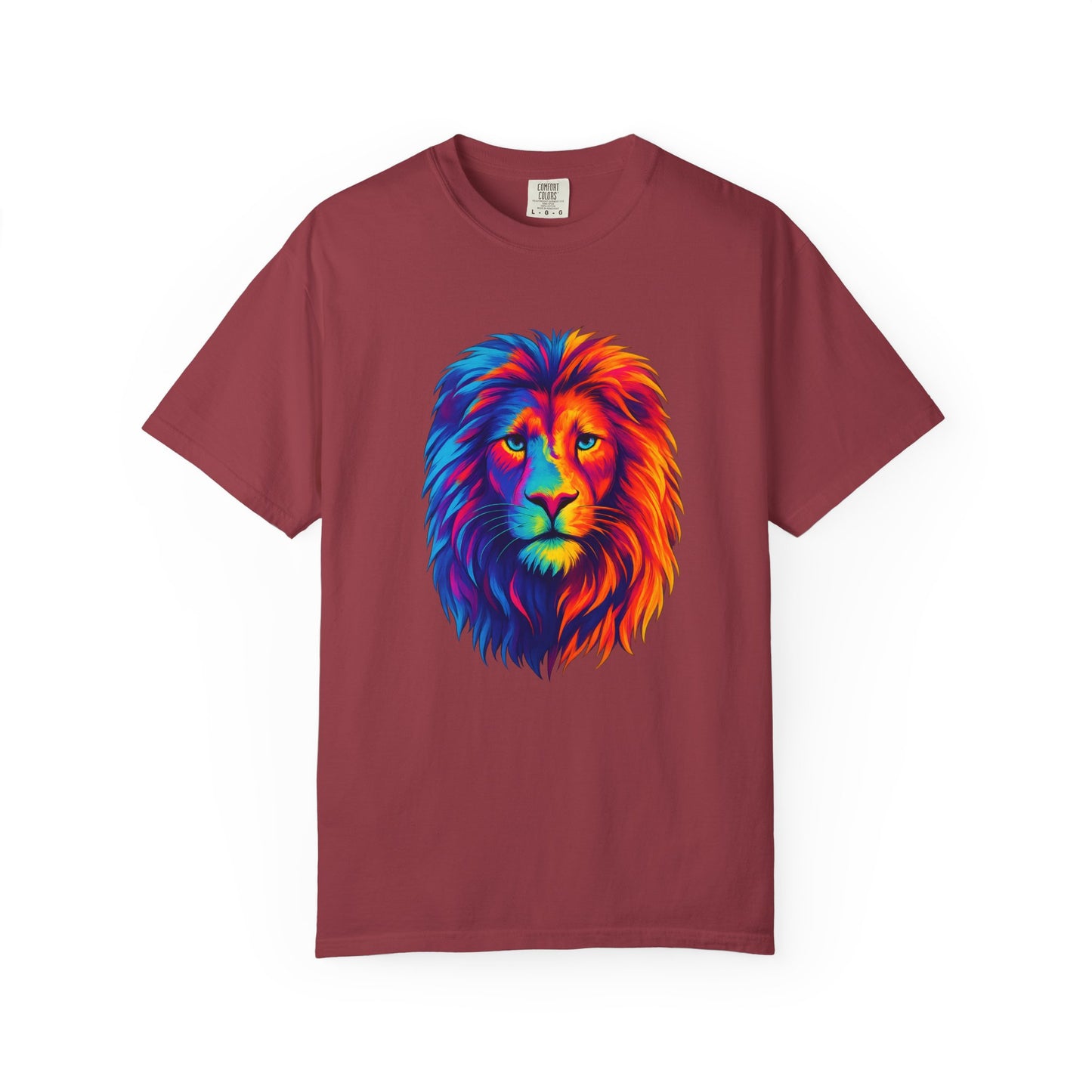 Rainbow Lion Tee – Vibrant & Fierce