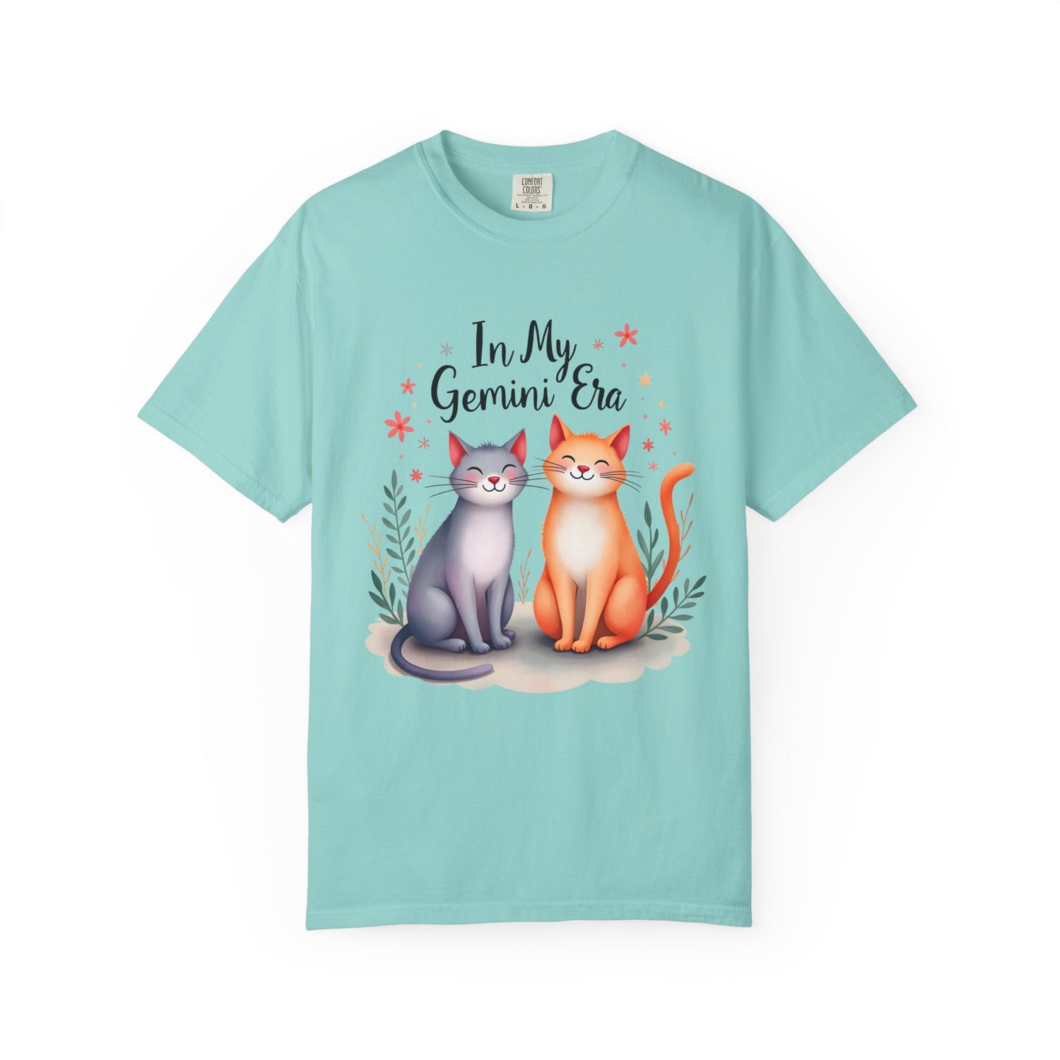 In My Gemini Era – Colorful Zodiac Cats Shirt - Enchanted Sky