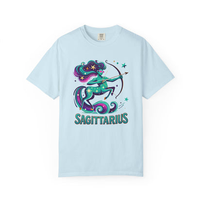 Sagittarius Retro Groovy Centaur -Colorful Zodiac Tee