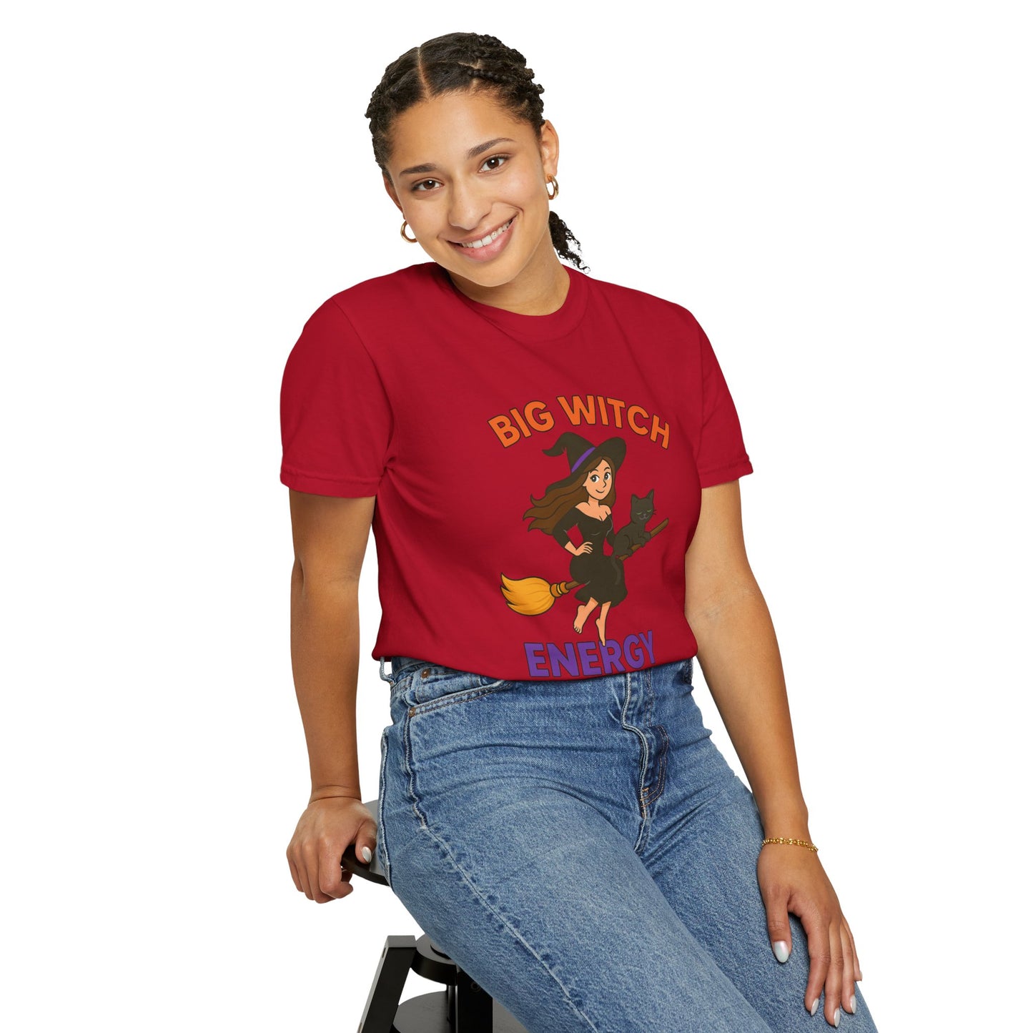 Big Witch Energy – Funny Witchy Graphic Tee