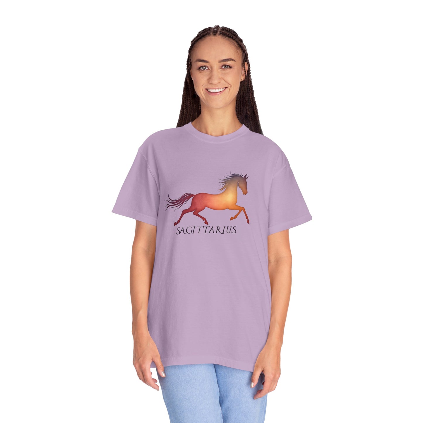 Sagittarius – colorful zodiac horse shirt