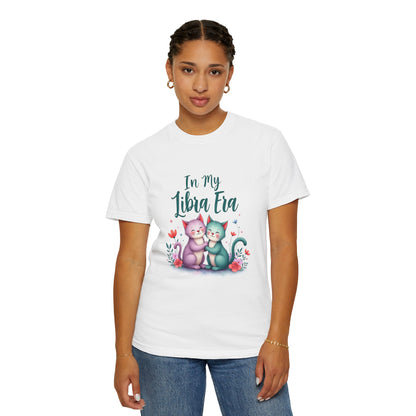 In my Libra Era – Cute Kittens Zodiac Tee
