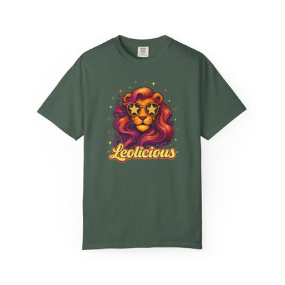 Leolicious Retro Lion Tee – Leo Zodiac Shirt