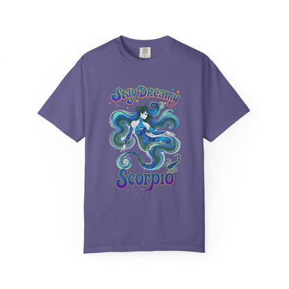 Stay Dreamy Scorpio – Mystical Mermaid Tee for the Celestial Siren