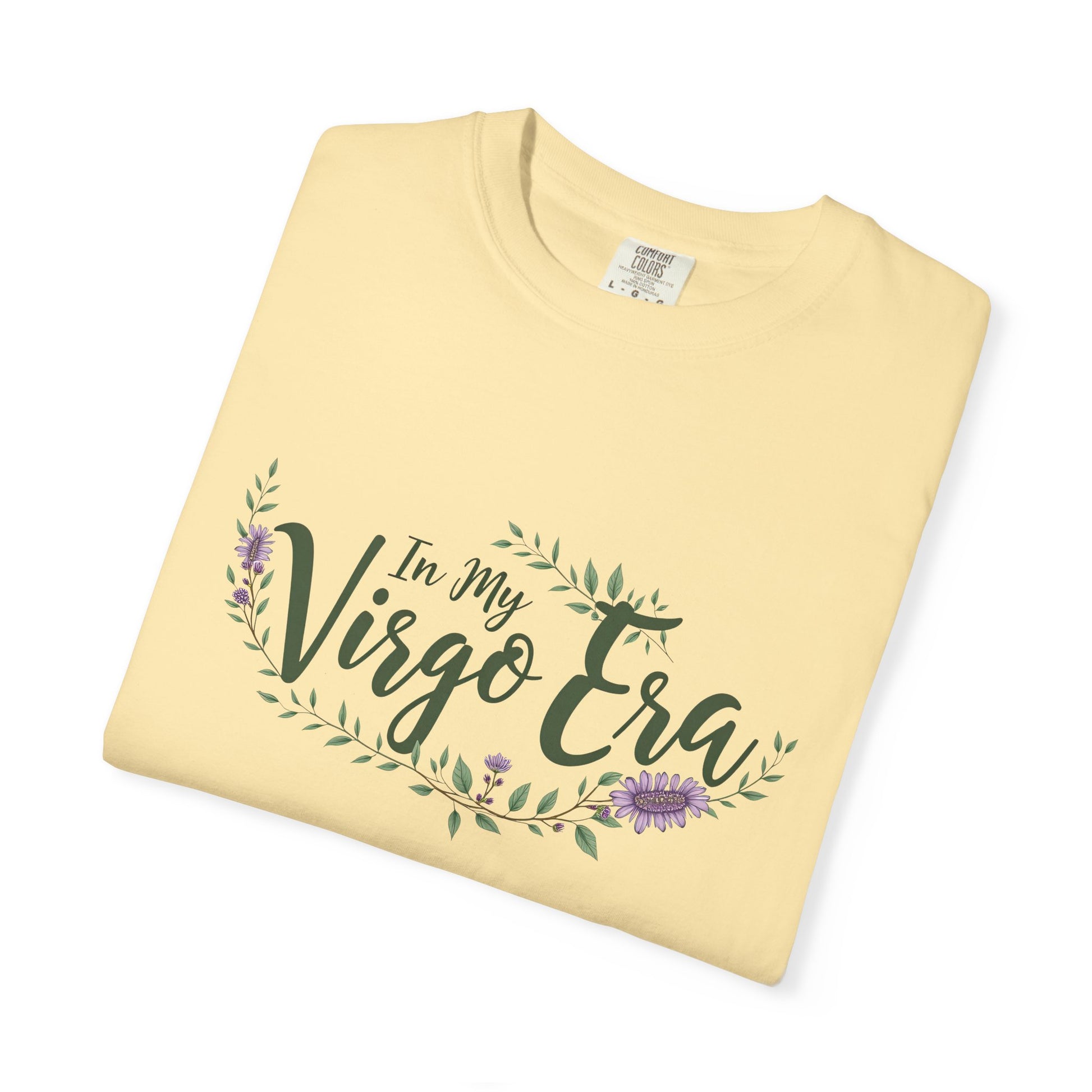 In My Virgo Era – Pretty Floral Zodiac Tee