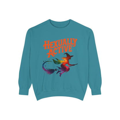 Hexually Active Sweatshirt – Retro Witch Pullover